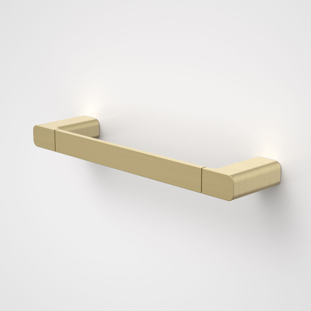Caroma Luna Hand Towel Rail in Brushed Brass Gold