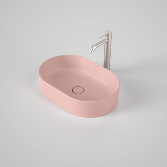 Liano II 530mm pill above counter basin in pink
