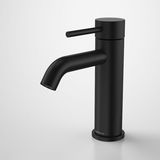 Liano II basin mixer in matte black from Caroma