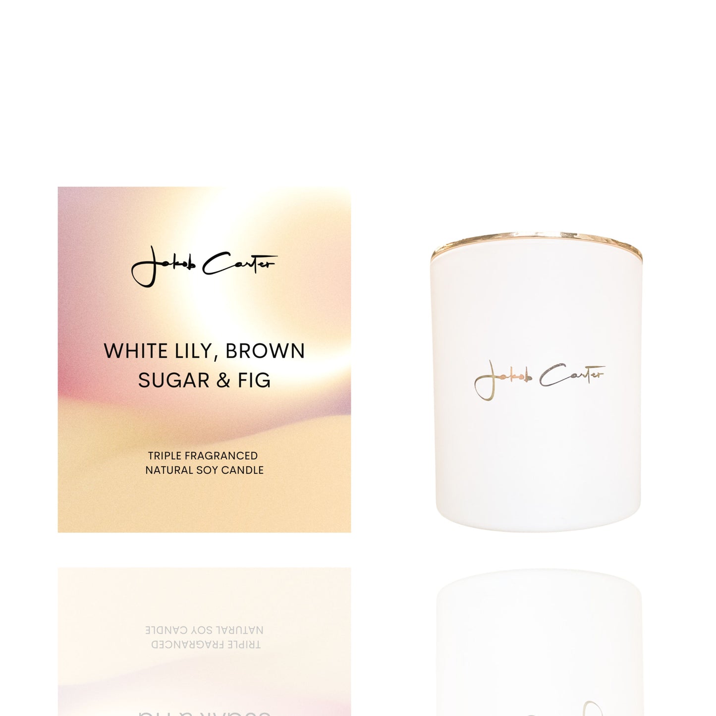 Jakob Carter Candles in White Lily, Brown Sugar & Fig