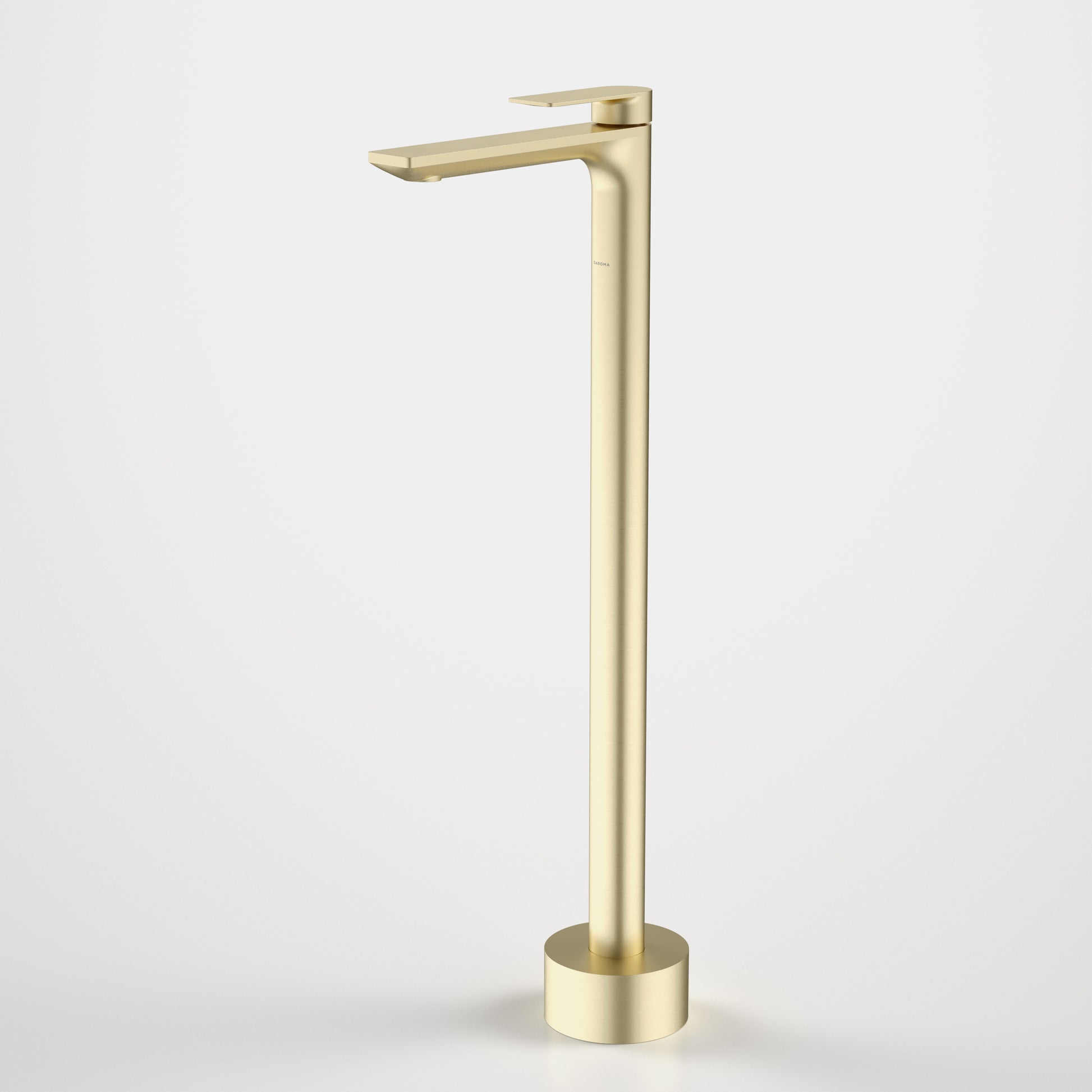 Urbane II freestanding bath filler brushed brass gold