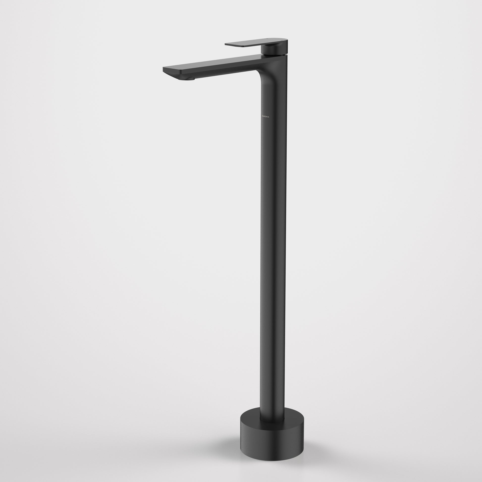 Urbane II freestanding bath filler black