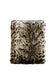 Imitation Faux Fur Throw in African Leopard from Heirloom