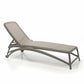 Atlantico sun lounger in taupe, Nardi outdoor furniture