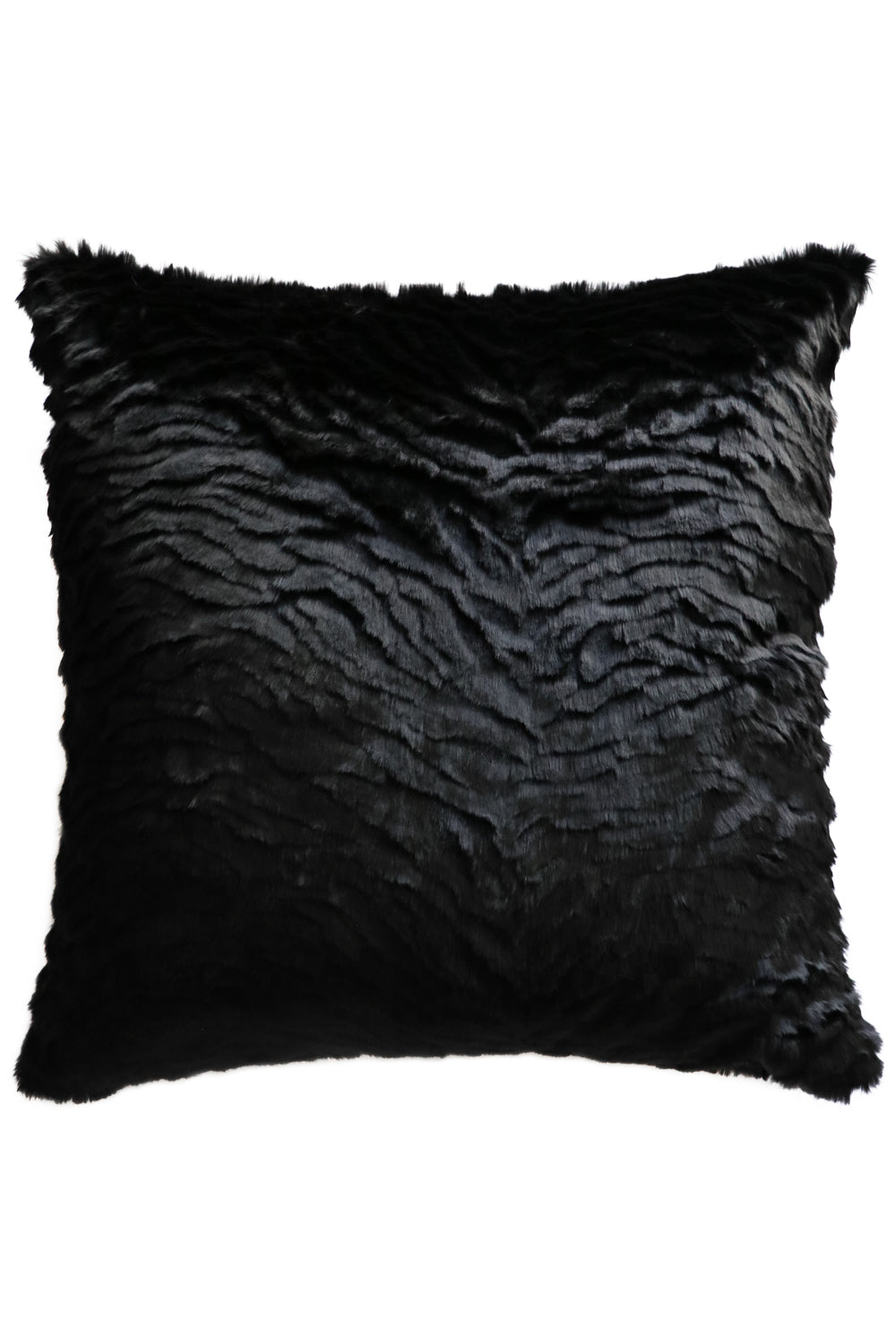 Black Tiger fur throw from Heirloom