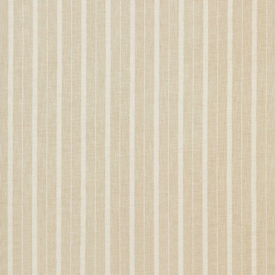 Brixham Arlington Striped Fabric by Warwick Fabrics in Chai