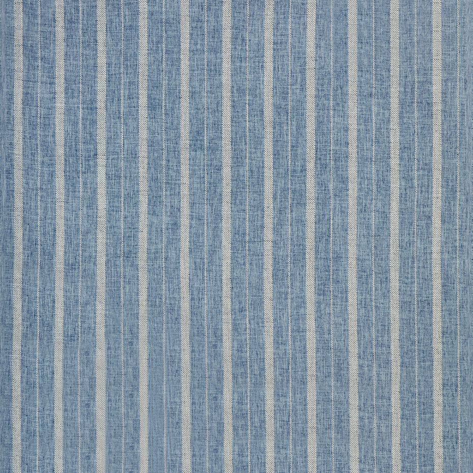 Brixham Arlington Striped Fabric by Warwick Fabrics in Cornflower