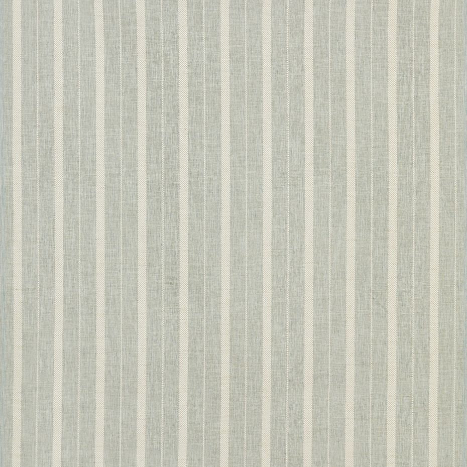 Brixham Arlington Striped Fabric by Warwick Fabrics in Duckegg