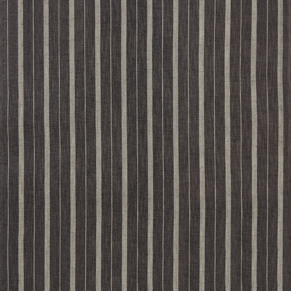 Brixham Arlington Striped Fabric by Warwick Fabrics in Onyx