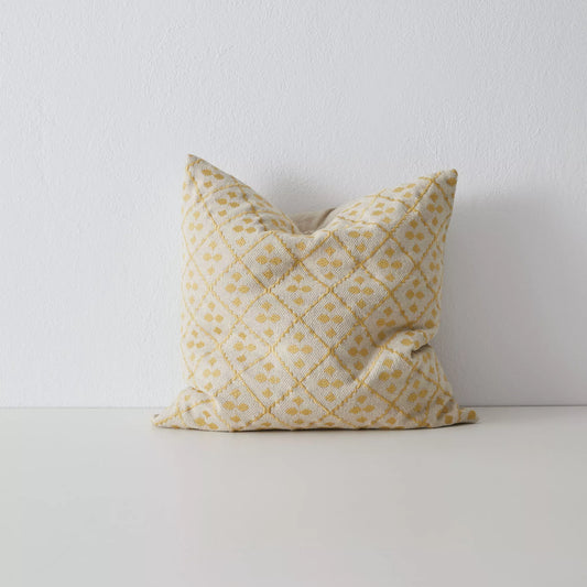Byblos cushion from Weave Limoncello