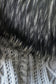 Luxury Imitation Fur Cushion - Ebony Plume