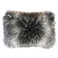alaskan wolf imitation fur cushion