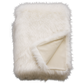 Luxury faux fur Norwegian Fox cushion in pure white from Heirloom. These are the best fake fur throws, super soft for NZ interior design