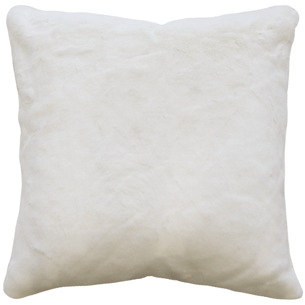 Luxury imitation fur cushion ,  Polar Bear by Heirloom for New Zealand interiors