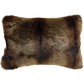 Luxury imitation fur throw, red lemur with matching cushions from Heirloom sku FRLT18