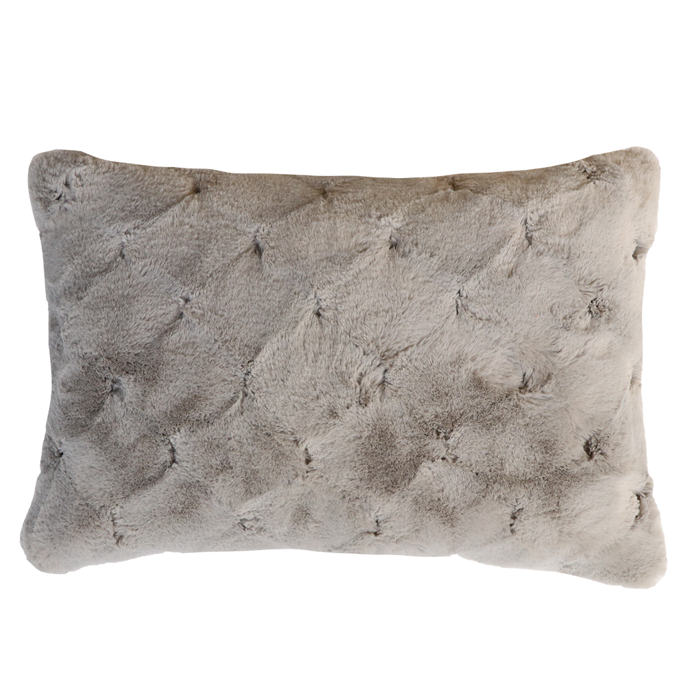 Luxury imitation fur throw, Valentina from Heirloom Furs with matching cushions