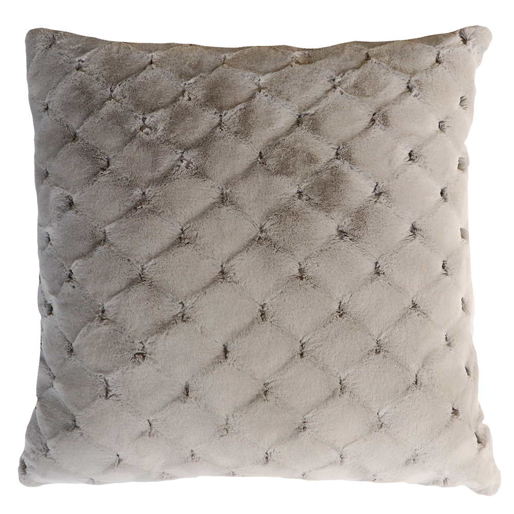 Luxury imitation fur throw, Valentina from Heirloom Furs with matching cushions