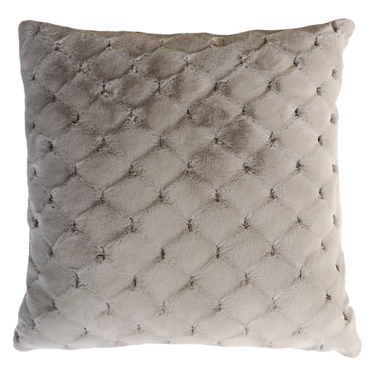 Luxury imitation fur cushion , Valentina  by Heirloom for New Zealand interiors