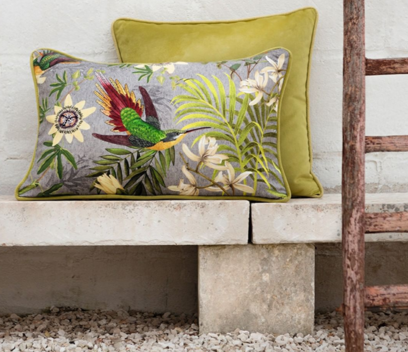 Chivasso Fantastic Birds Fabric from Unique Fabrics