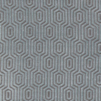 Grand Fabric from Warwick Fabric's Plaza Collection in Duck Egg Blue