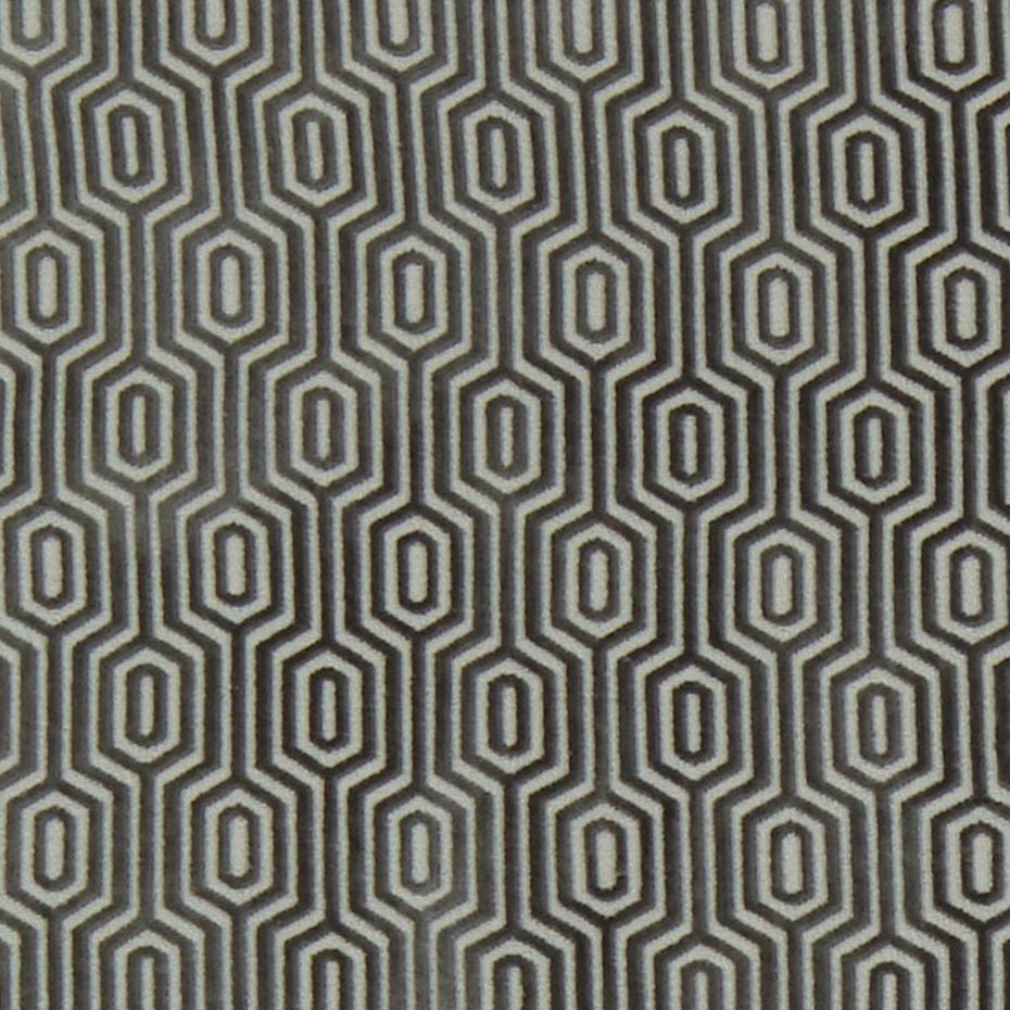 Grand Fabric from Warwick Fabric's Plaza Collection in Pewter