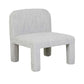 Hugo Arc occasional chair in ice grey
