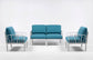 Nardi Komodo Two Seater Outdoor Sofa - Adriatic Teal