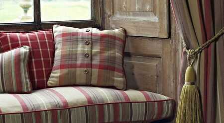 Lanark Tartan Plaid fabric from James Dunlop