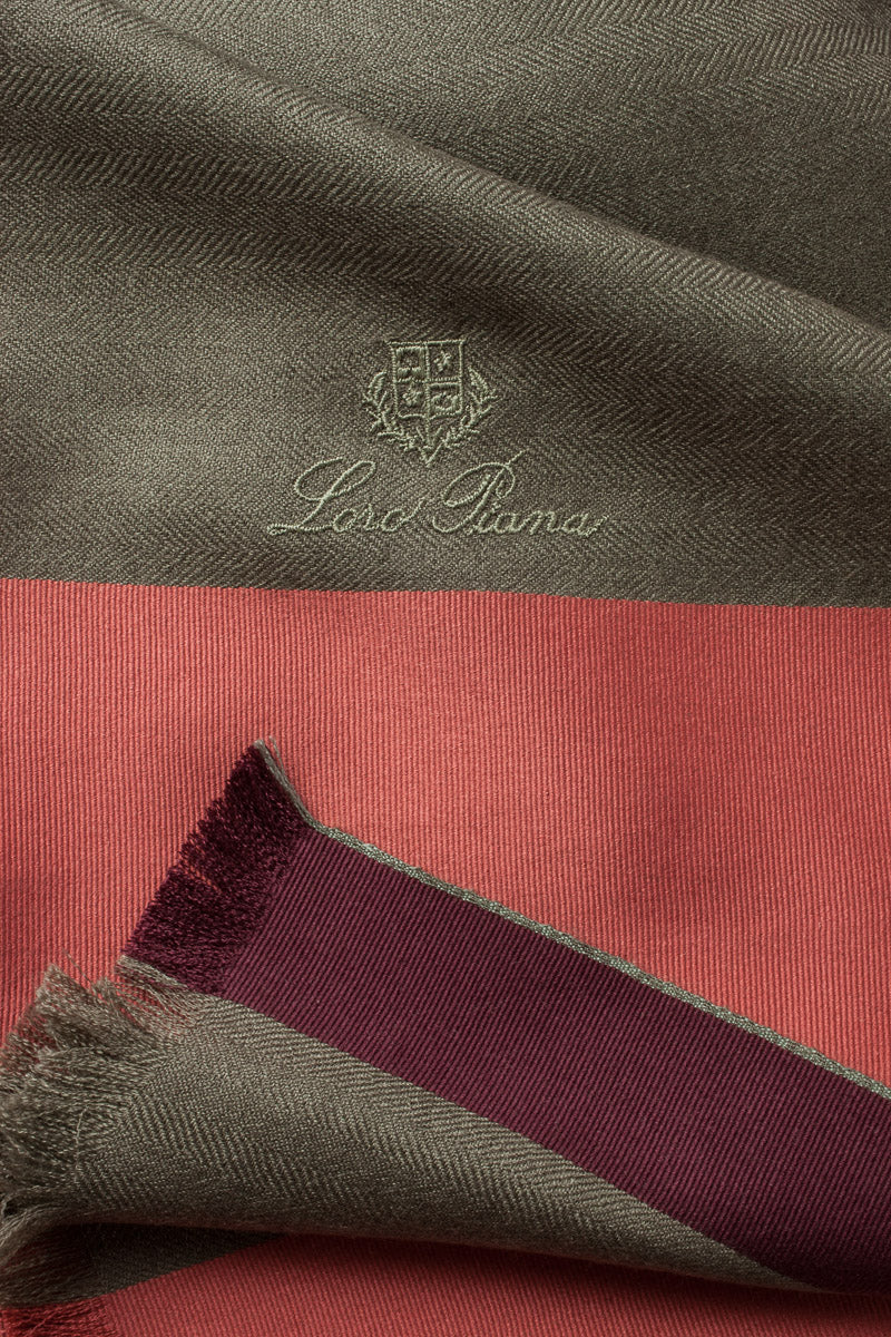 Loro Piana Interiors Cashmere/Silk Throw - Plaid Klee