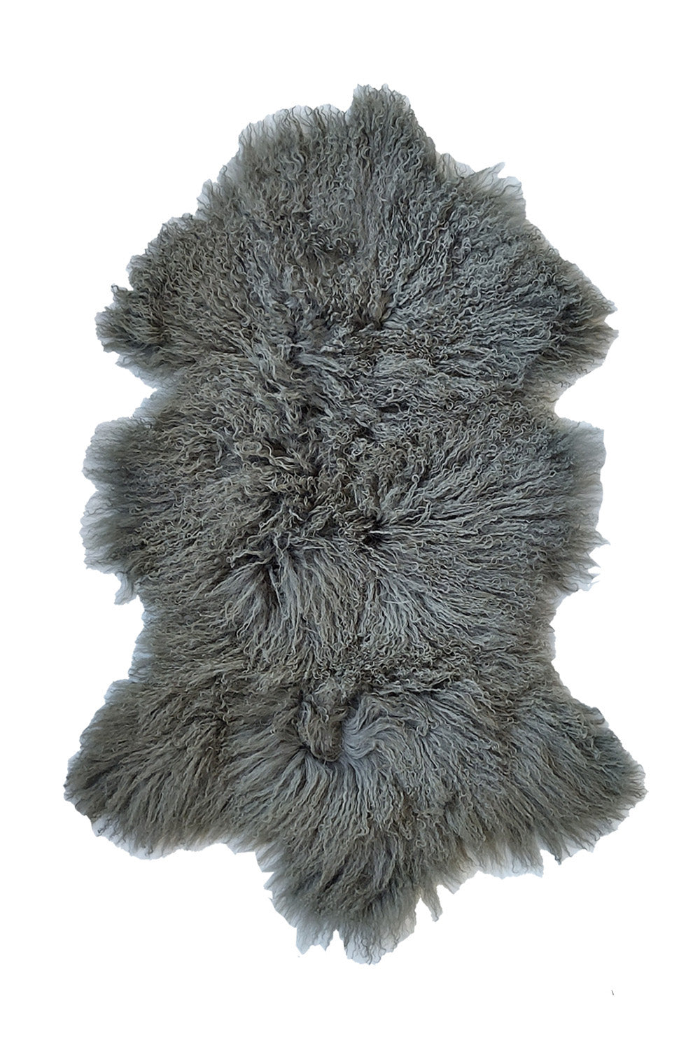Meru Tibetan Lambs skin Fur hides and cushions - Meru in Kelp from Mulberi sku 23952H| My Sanctuary NZ