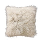 Meru Tibetan Lambs skin Fur cushion and hides - Meru in Oatmeal cream from Mulberi | My Sanctuary NZ