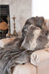 Mountain Wolf Imitation Fur cushion