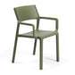 Nardi Trill Outdoor Armchair in Olive Green