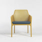 net relax chair in mustard and denim