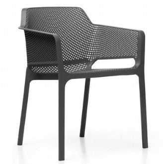 net outdoor chair charcoal