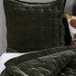 Pin Velvet Comforter from Seneca