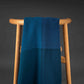 Wool Throw Roxburgh from Weave Home Ocean Blue colour block pattern. New Zealand