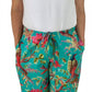 Paradise aqua green lounge pants pyamas with 2 pockets