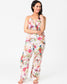 Paradise off white camisole in bird of paradise cotton from Floressents