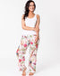Paradish off white cotton lounge pyjama pants from Floressents