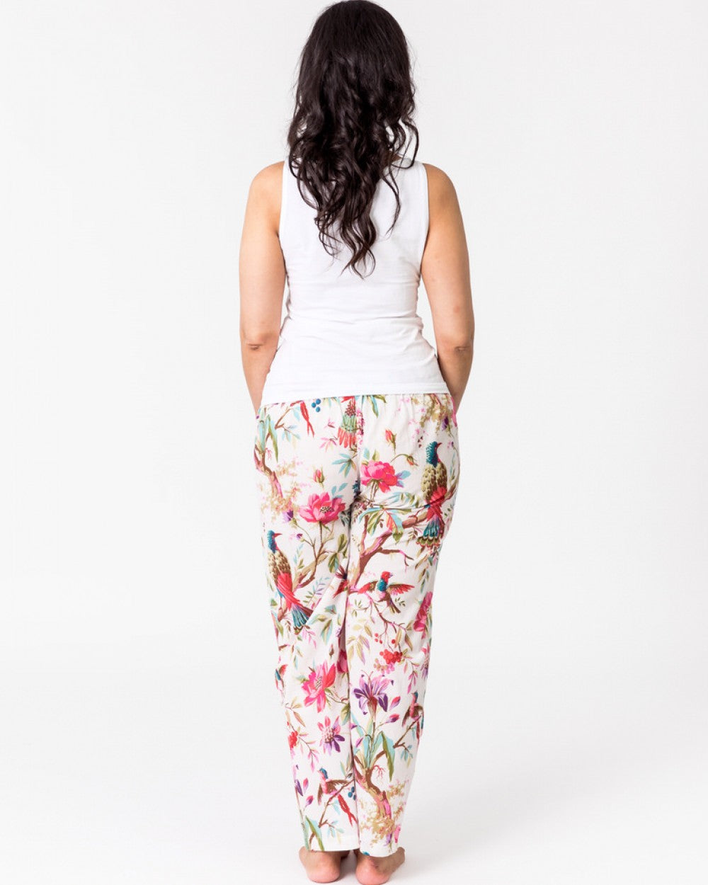 Paradish off white cotton lounge pyjama pants from Floressents