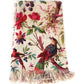 Paradise pearl cotton throw in bird of paradise pattern