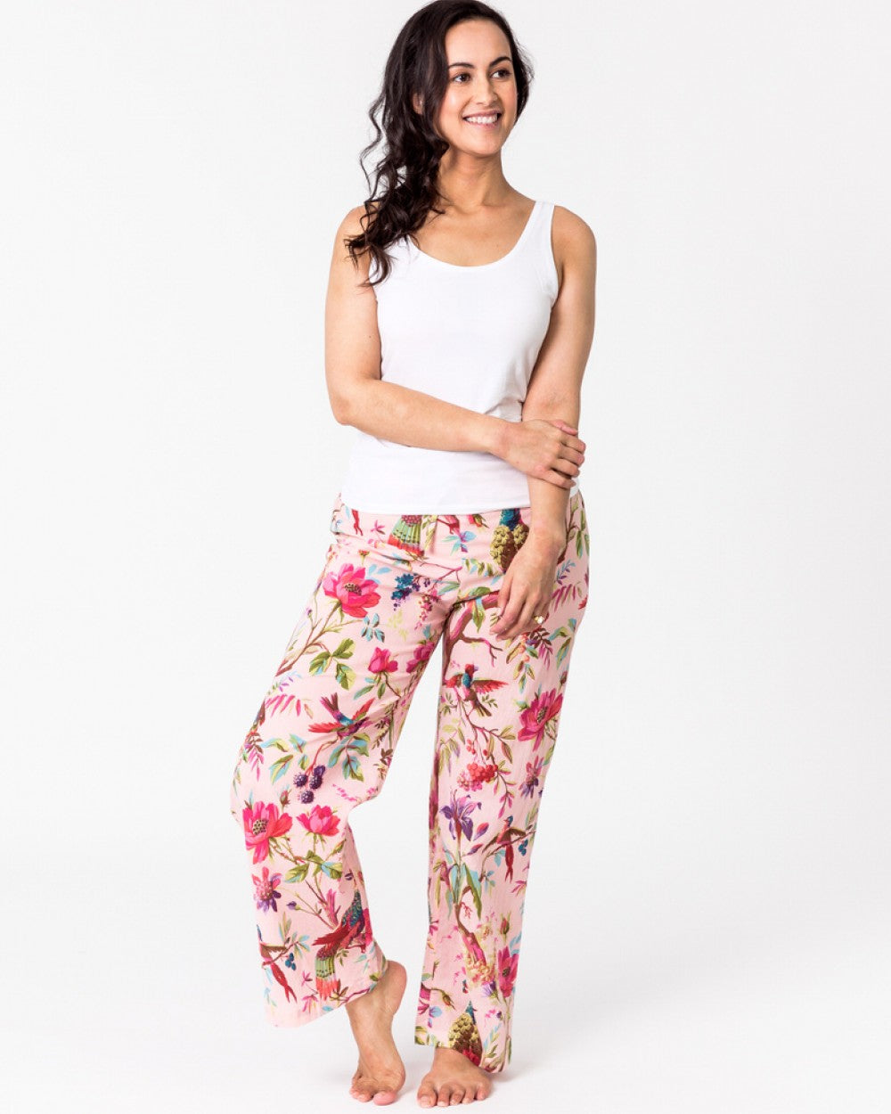 Paradise rose loungewear pyjama pants with pockets