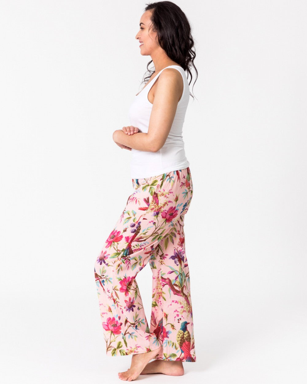 Paradise rose loungewear pyjama pants with pockets