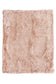 Luxury faux fur throw Peony Plume in pale pink from Heirloom.  These are the best fake fur throws, super soft for NZ interior design