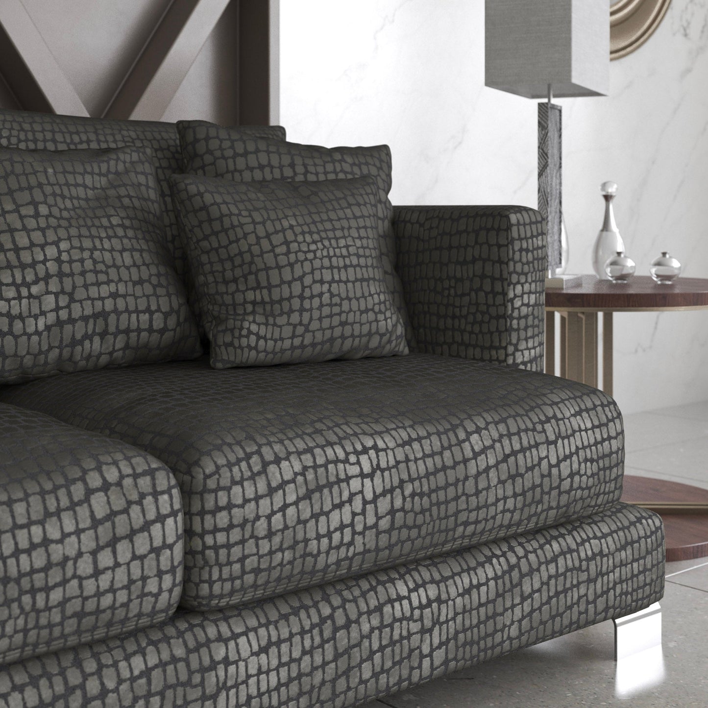 Mimosa Fabric - Warwick Fabrics Sauvage Collection