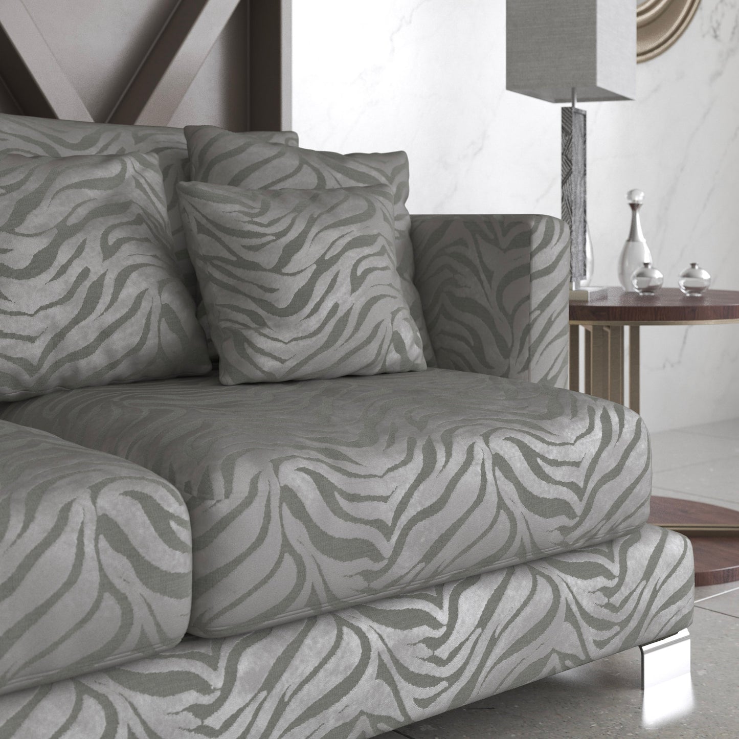 Cebra Fabric - Warwick Fabrics Sauvage Collection