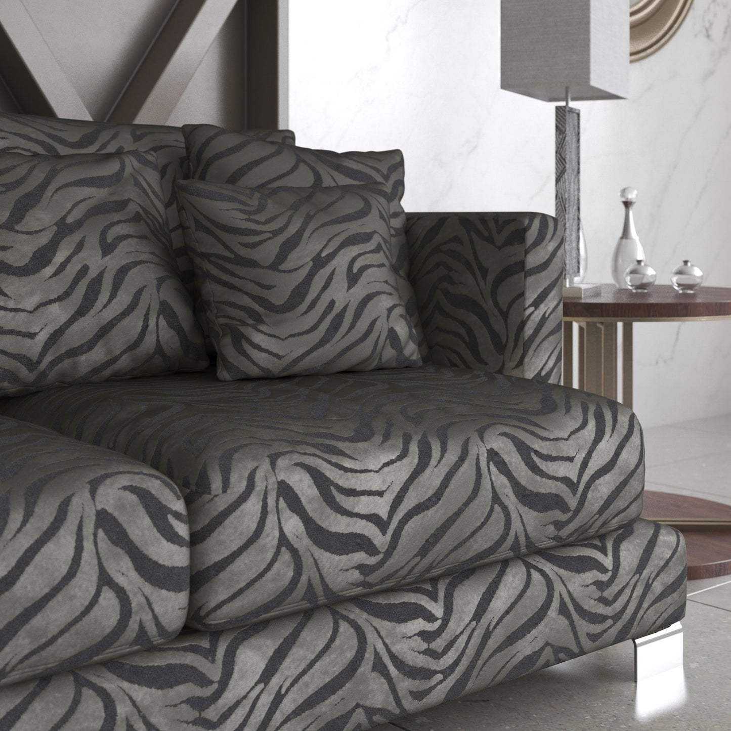 Sauvage cebra (zebra) print fabric from Warwick Fabrics
