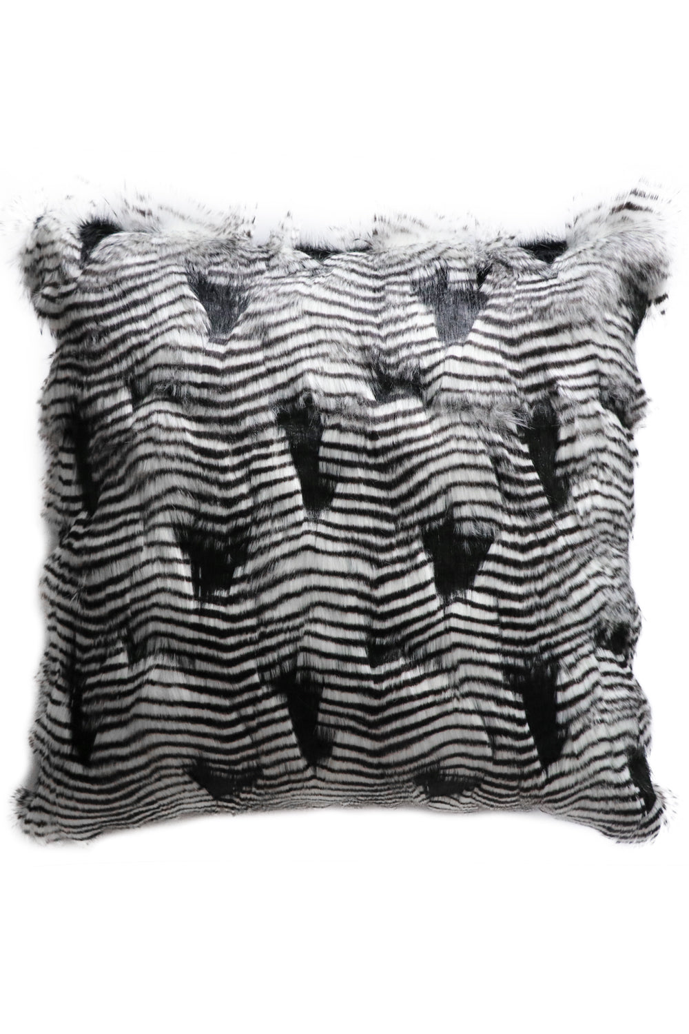 Silver Pheasant imitation fur throw from Heirloom, Furtex