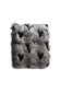 Silver Pheasant imitation fur throw and cushion